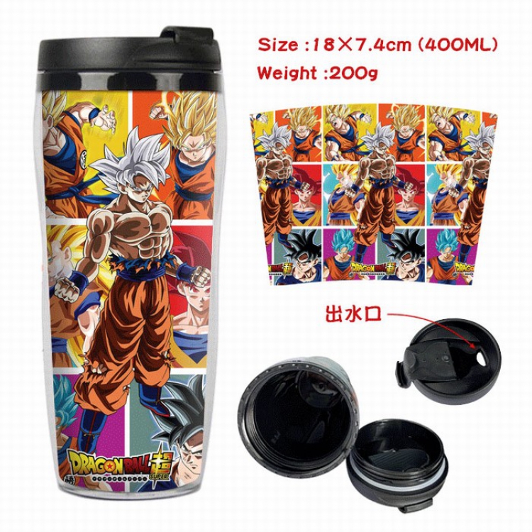 DRAGON BALL Starbucks Leakproof Insulation cup Kettle 7.4X18CM 400ML Style 1