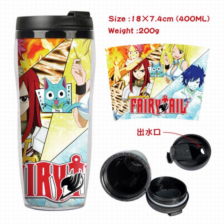 Fairy tail Starbucks Leakproof Insulation cup Kettle 7.4X18CM 400ML Style 6