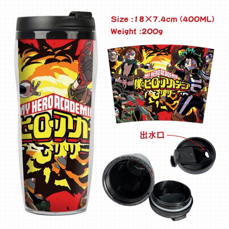 My Hero Academia Starbucks Leakproof Insulation cup Kettle 7.4X18CM 400ML Style 3