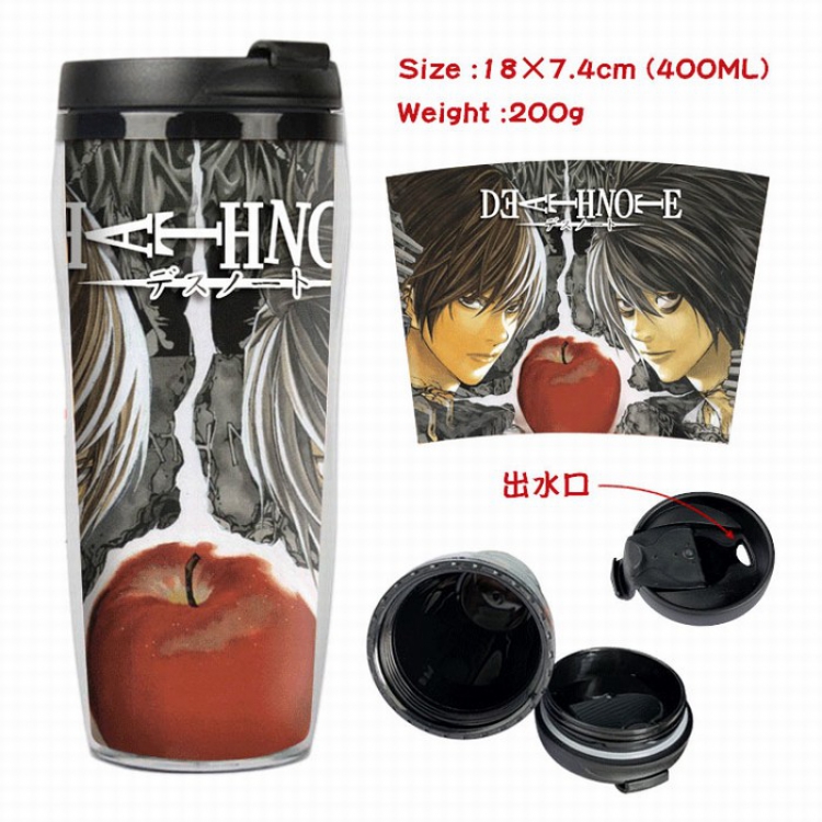 Death note Starbucks Leakproof Insulation cup Kettle 7.4X18CM 400ML Style 4