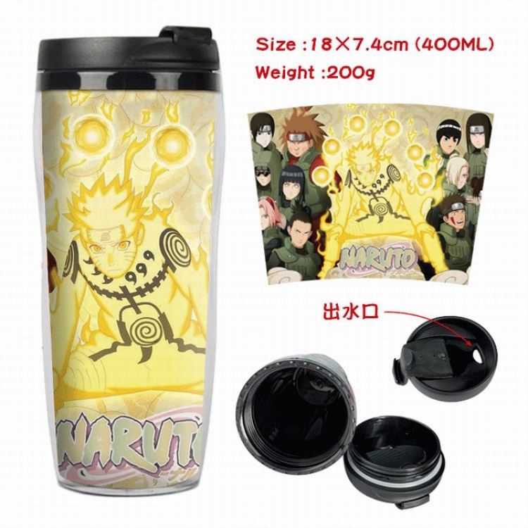 Naruto Starbucks Leakproof Insulation cup Kettle 7.4X18CM 400ML Style 2
