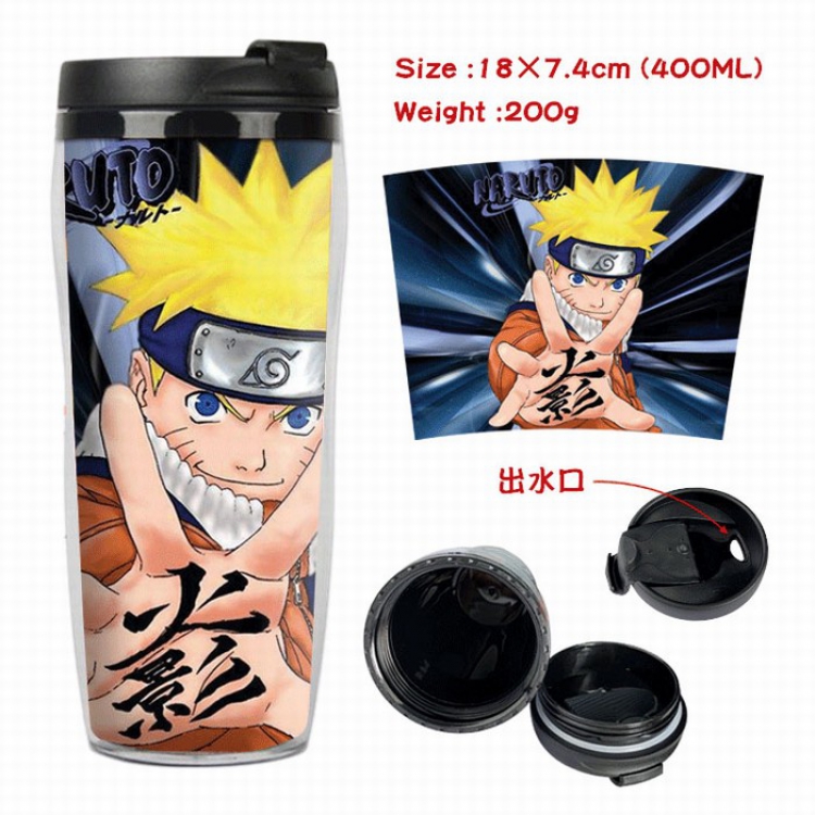 Naruto Starbucks Leakproof Insulation cup Kettle 7.4X18CM 400ML Style 3