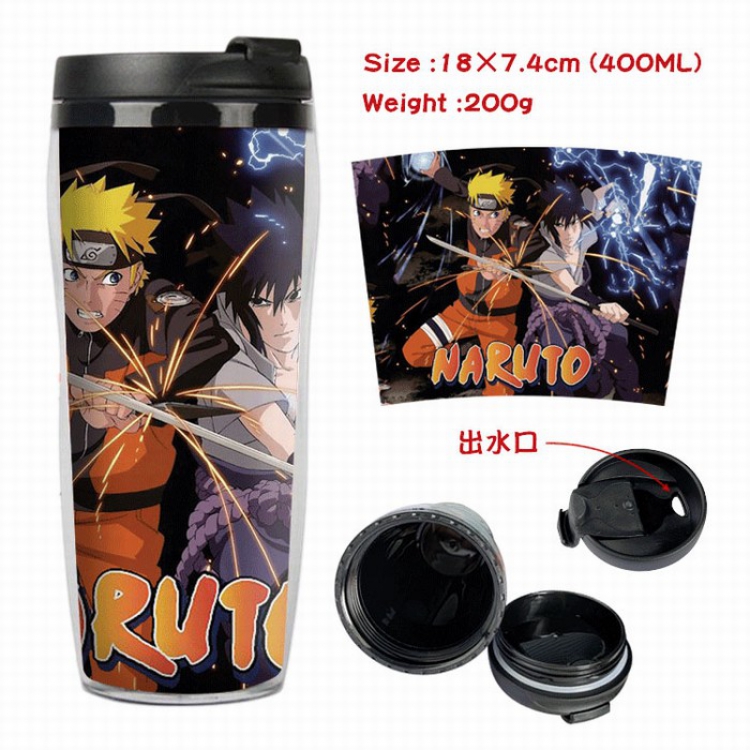 Naruto Starbucks Leakproof Insulation cup Kettle 7.4X18CM 400ML Style 4