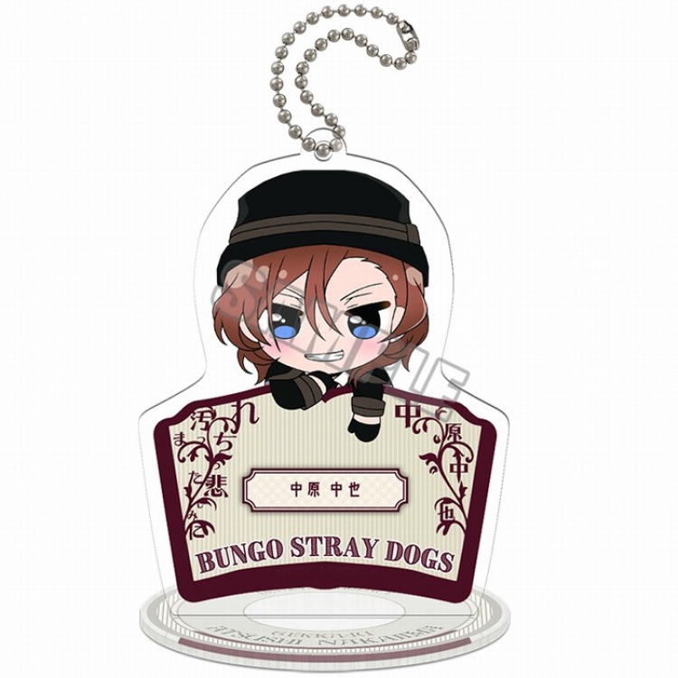 Bungo Stray Dogs Q version Small Standing Plates Acrylic keychain pendant 9-10CM Style M