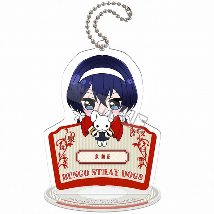 Bungo Stray Dogs Q version Small Standing Plates Acrylic keychain pendant 9-10CM Style I