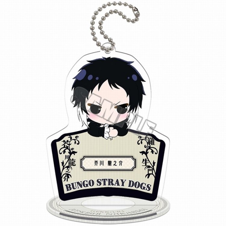 Bungo Stray Dogs Q version Small Standing Plates Acrylic keychain pendant 9-10CM Style H