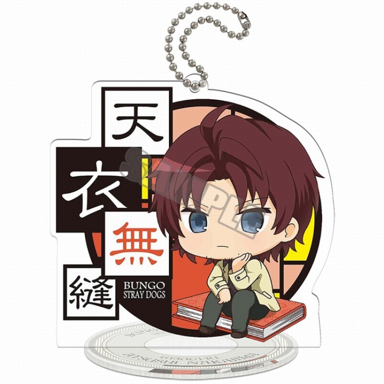 Bungo Stray Dogs Q version Small Standing Plates Acrylic keychain pendant 9-10CM Style A