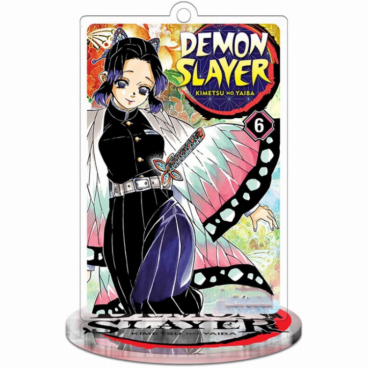 Demon Slayer Kimets Acrylic Key Chain pendant 9-10CM Style 2