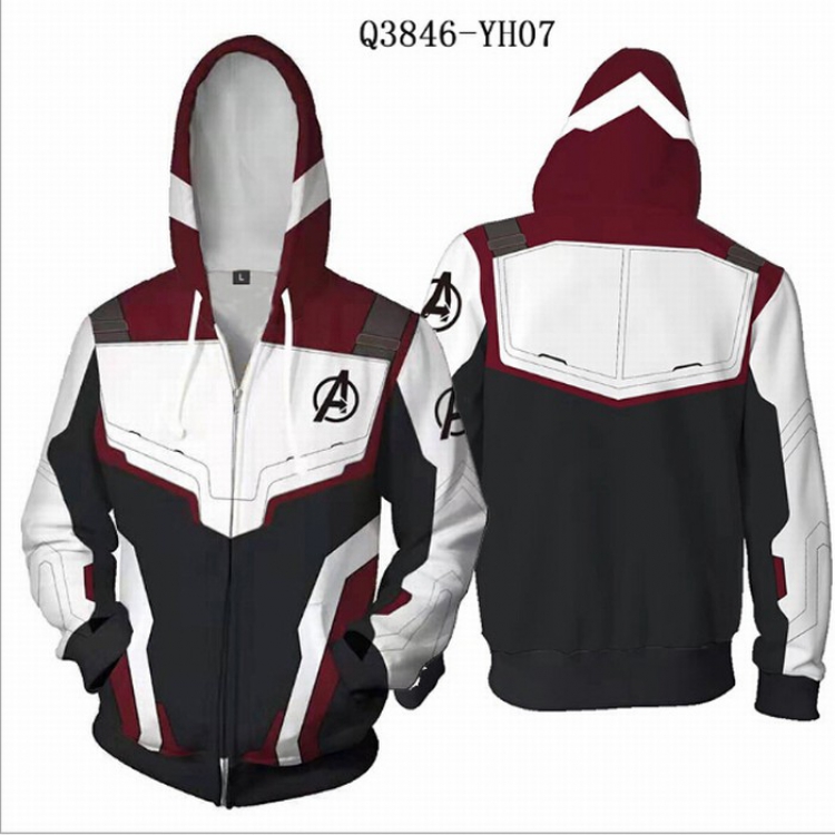 The avengers allianc Child Long sleeve Hoodie 110-130CM total of 4 yards price for 2 pcs Style A