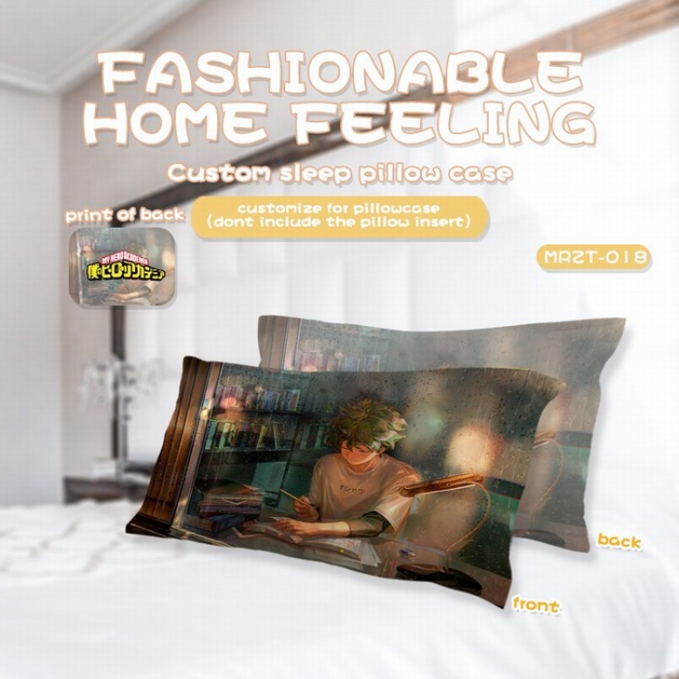 My Hero Academia Personalized home boutique Plush Sleeping Pillowcase 48X47CM price for 1 pcs MRZT-18