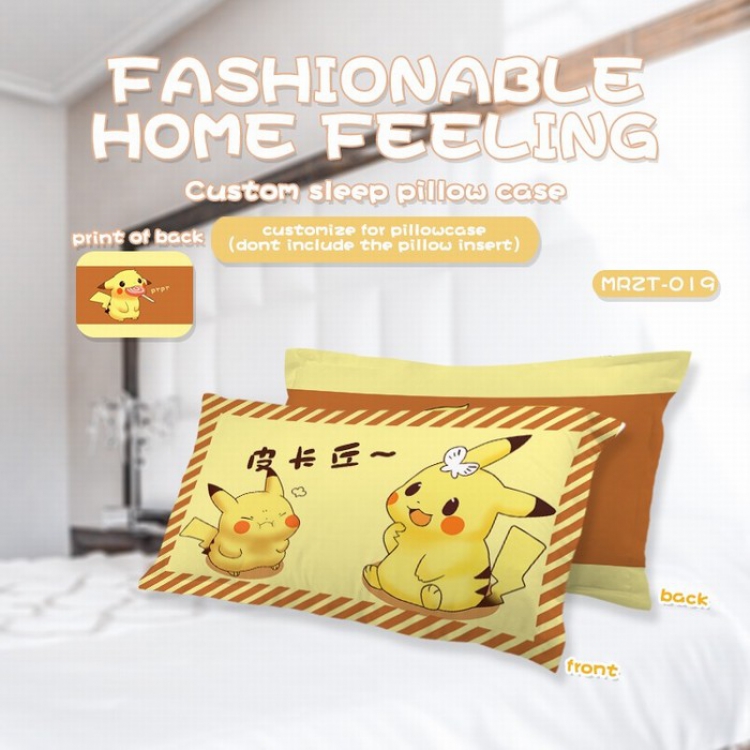 Pokemon Personalized home boutique Plush Sleeping Pillowcase 48X47CM price for 1 pcs MRZT-19