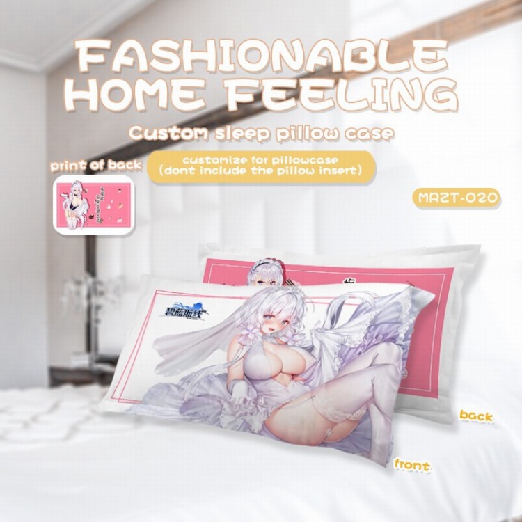 Azur Lane Personalized home boutique Plush Sleeping Pillowcase 48X47CM price for 1 pcs MRZT-20