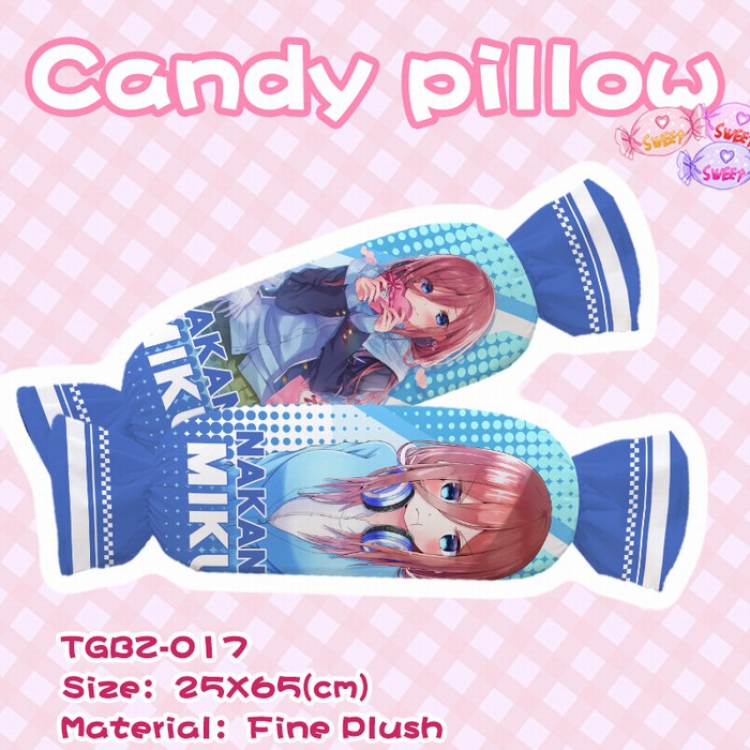 Anime Plush candy pillow 25X65CM TGBZ-017