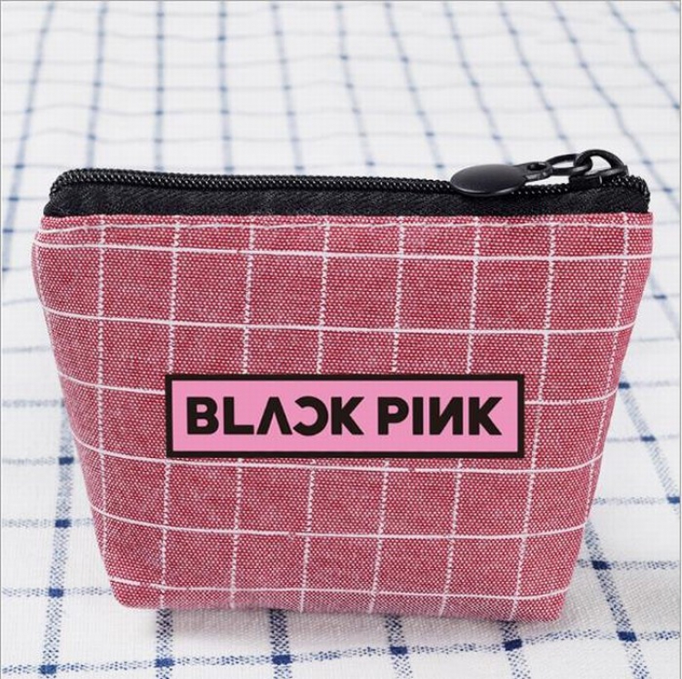 BLACKPINK Korean stars Card pocket coin purse storage bag 10.5X8.5CM price for 5 pcs Style D