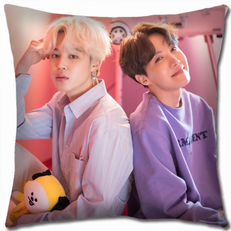 BTS Double-sided full color Pillow Cushion 45X45CM BS-300 NO FILLING