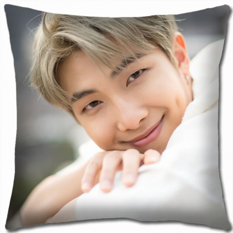 BTS Double-sided full color Pillow Cushion 45X45CM BS-305 NO FILLING