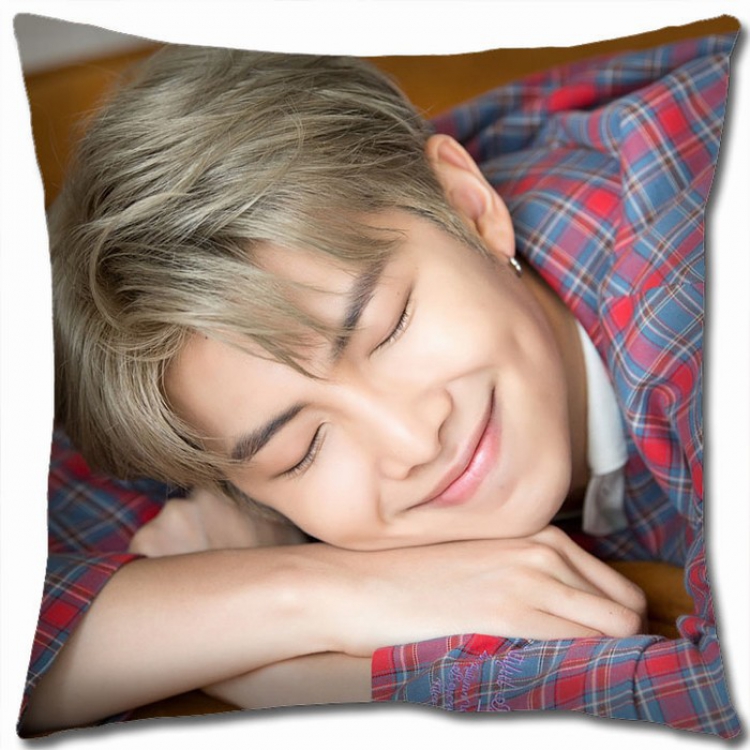 BTS Double-sided full color Pillow Cushion 45X45CM BS-306 NO FILLING