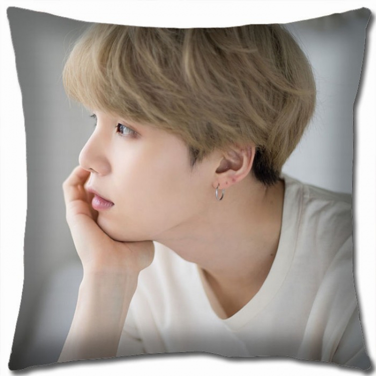 BTS Double-sided full color Pillow Cushion 45X45CM BS-311 NO FILLING