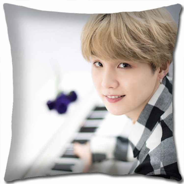 BTS Double-sided full color Pillow Cushion 45X45CM BS-313 NO FILLING