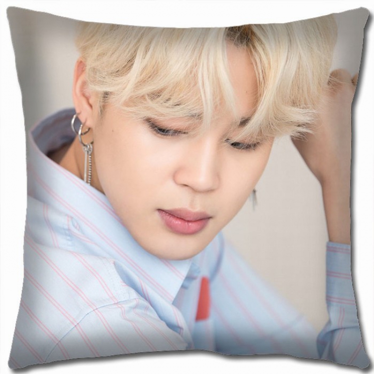 BTS Double-sided full color Pillow Cushion 45X45CM BS-321 NO FILLING