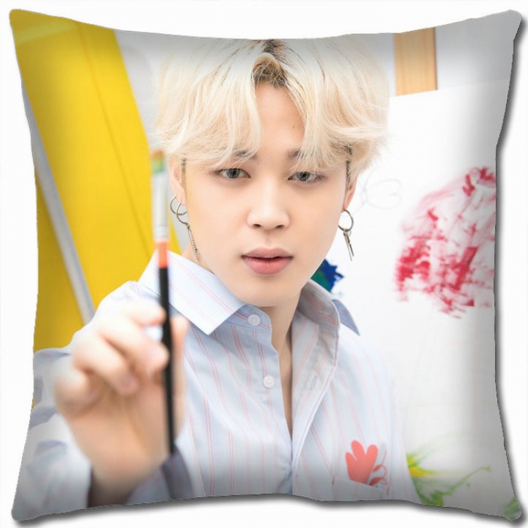 BTS Double-sided full color Pillow Cushion 45X45CM BS-325 NO FILLING
