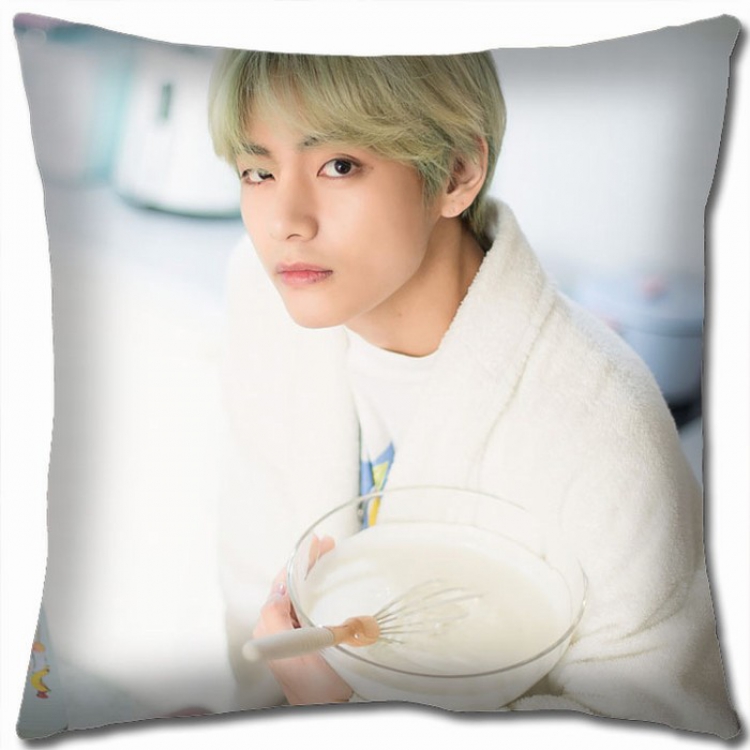 BTS Double-sided full color Pillow Cushion 45X45CM BS-330 NO FILLING