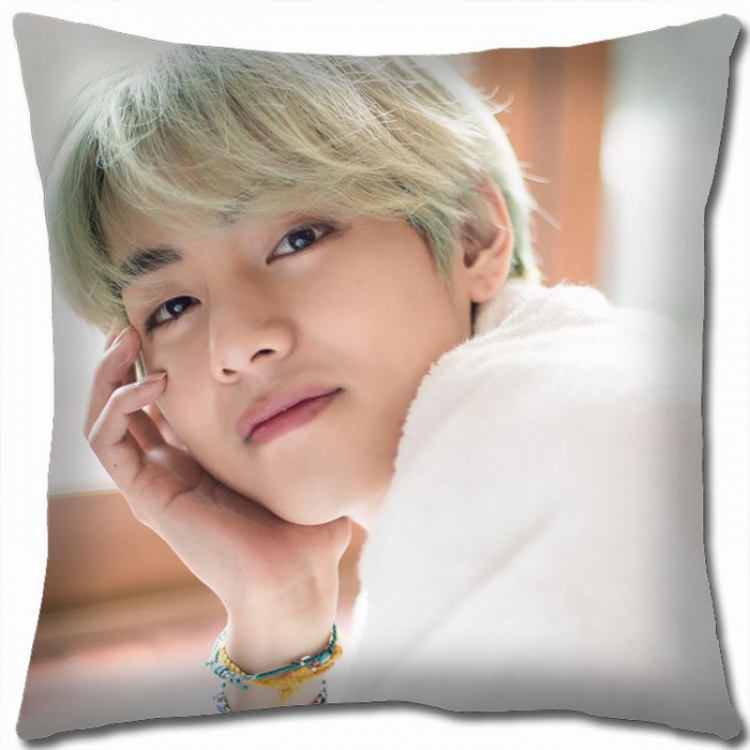 BTS Double-sided full color Pillow Cushion 45X45CM BS-333 NO FILLING