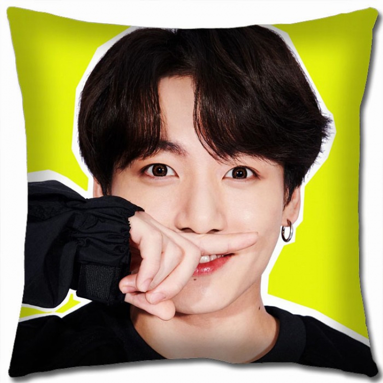 BTS Double-sided full color Pillow Cushion 45X45CM BS-354A NO FILLING