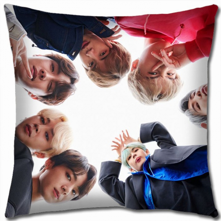 BTS Double-sided full color Pillow Cushion 45X45CM BS-357 NO FILLING