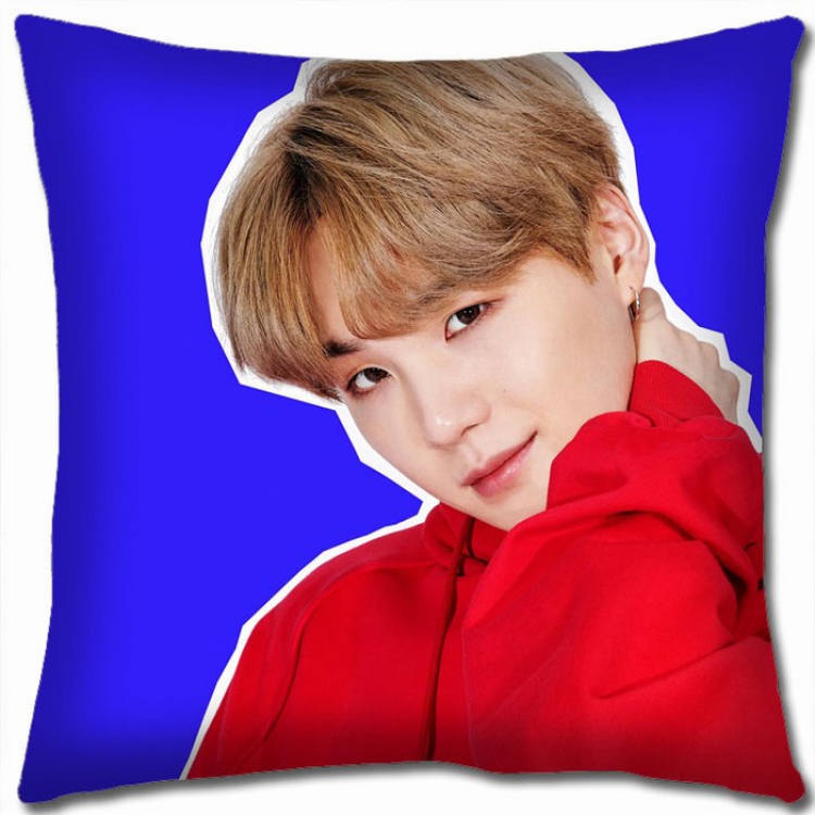 BTS Double-sided full color Pillow Cushion 45X45CM BS-356A NO FILLING