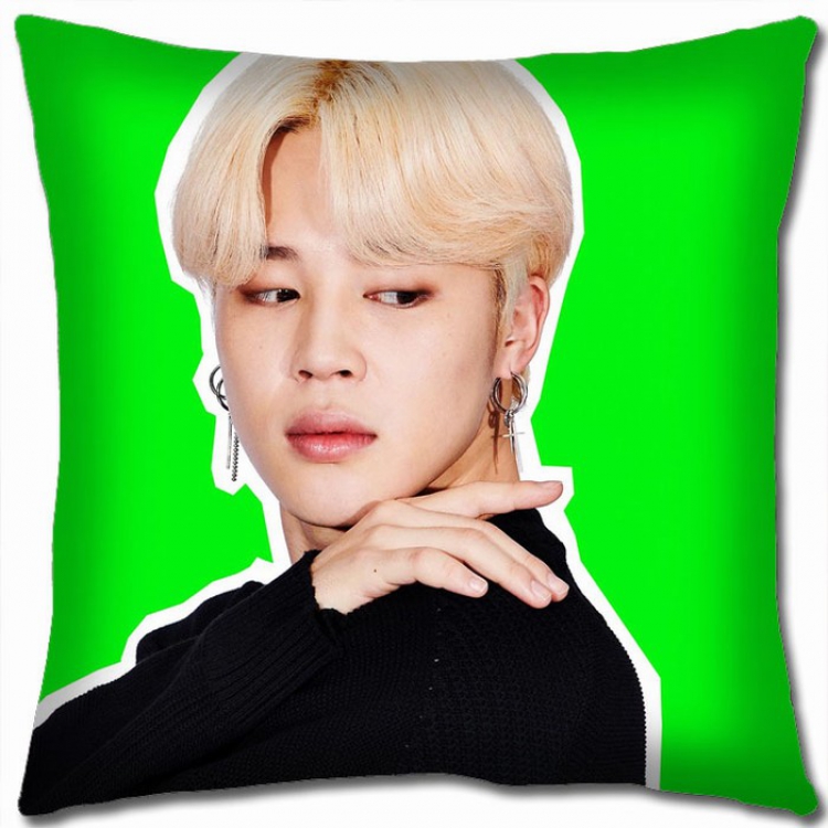 BTS Double-sided full color Pillow Cushion 45X45CM BS-362 NO FILLING