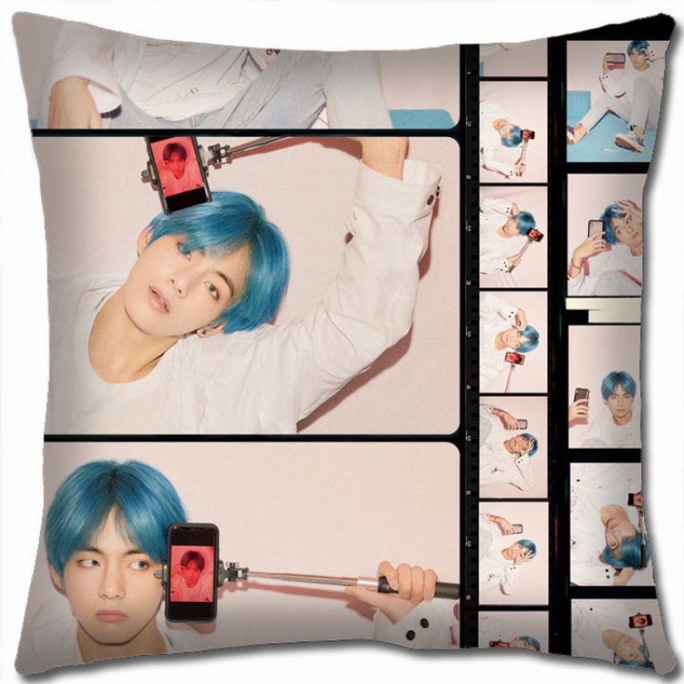 BTS Double-sided full color Pillow Cushion 45X45CM BS-369 NO FILLING