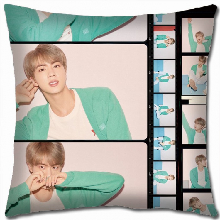 BTS Double-sided full color Pillow Cushion 45X45CM BS-372 NO FILLING