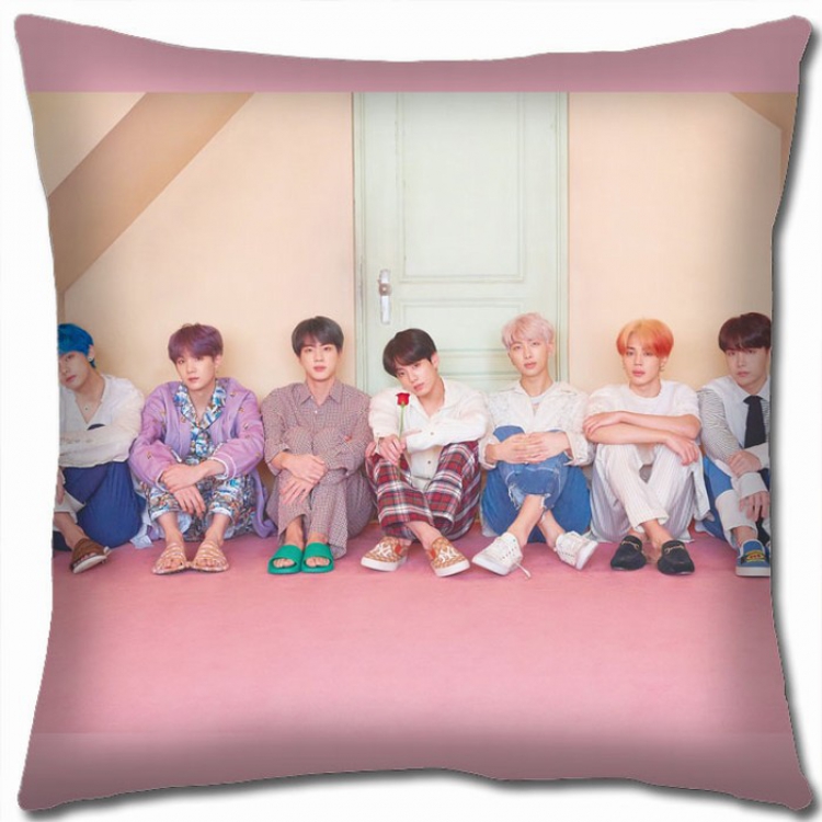 BTS Double-sided full color Pillow Cushion 45X45CM BS-375 NO FILLING