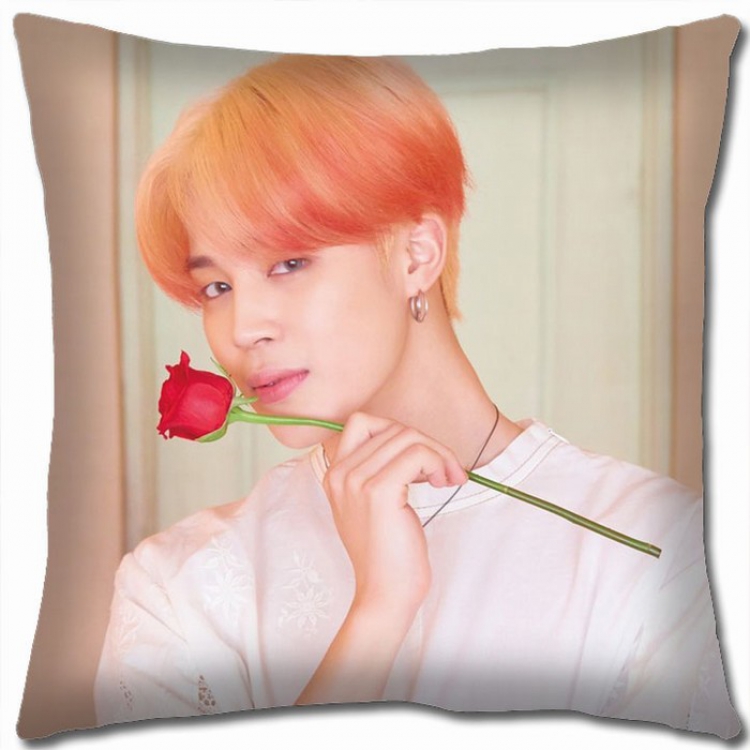 BTS Double-sided full color Pillow Cushion 45X45CM BS-380 NO FILLING