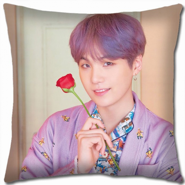 BTS Double-sided full color Pillow Cushion 45X45CM BS-382 NO FILLING