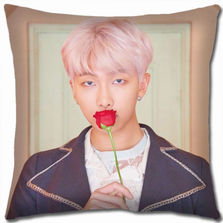 BTS Double-sided full color Pillow Cushion 45X45CM BS-384 NO FILLING