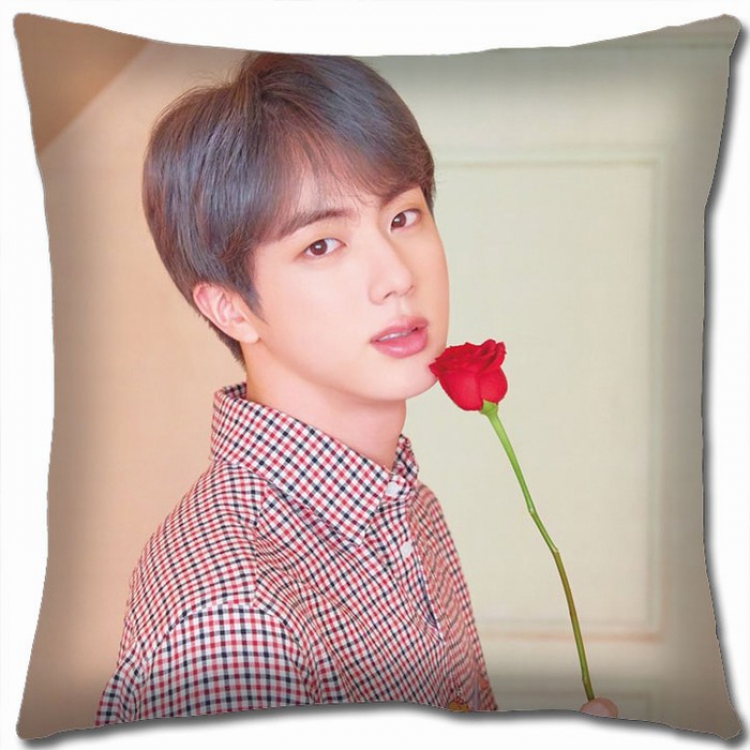 BTS Double-sided full color Pillow Cushion 45X45CM BS-383 NO FILLING