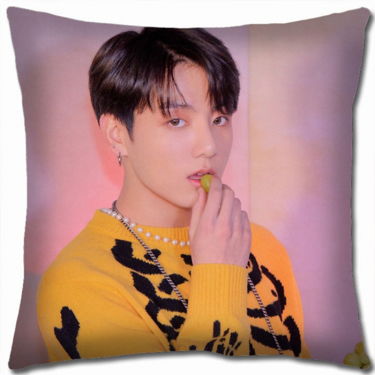 BTS Double-sided full color Pillow Cushion 45X45CM BS-385 NO FILLING