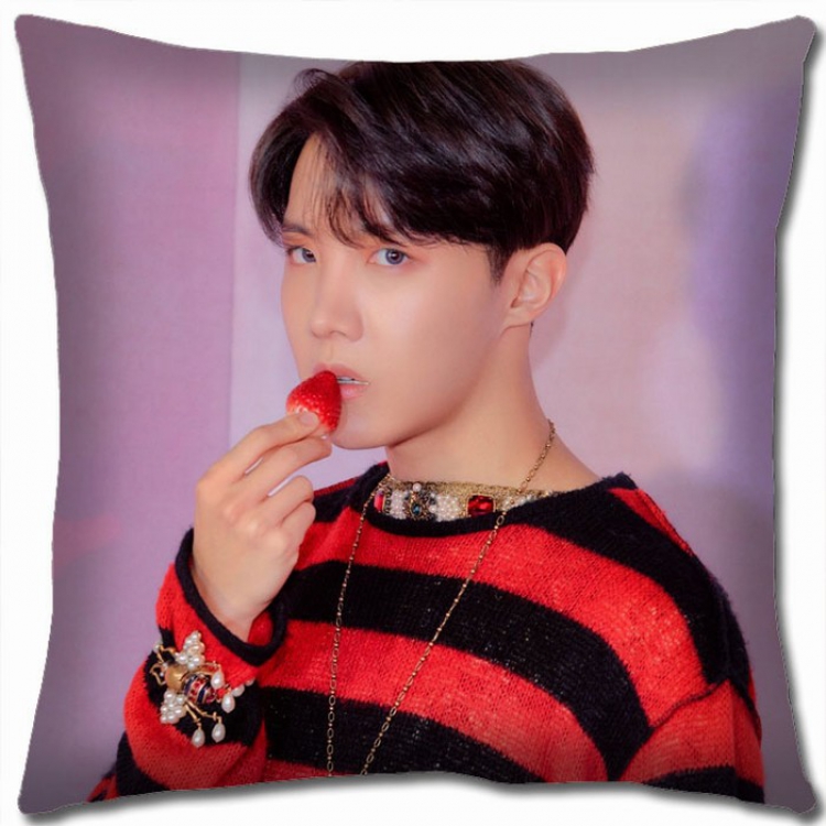 BTS Double-sided full color Pillow Cushion 45X45CM BS-388 NO FILLING