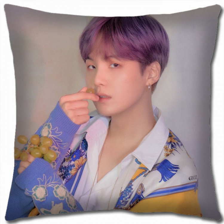 BTS Double-sided full color Pillow Cushion 45X45CM BS-389 NO FILLING