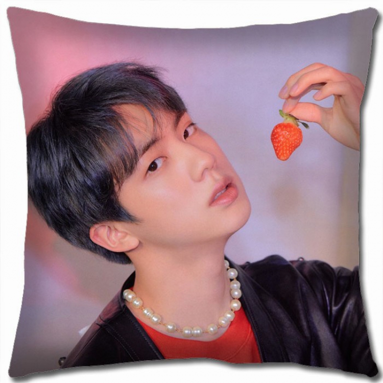 BTS Double-sided full color Pillow Cushion 45X45CM BS-390 NO FILLING