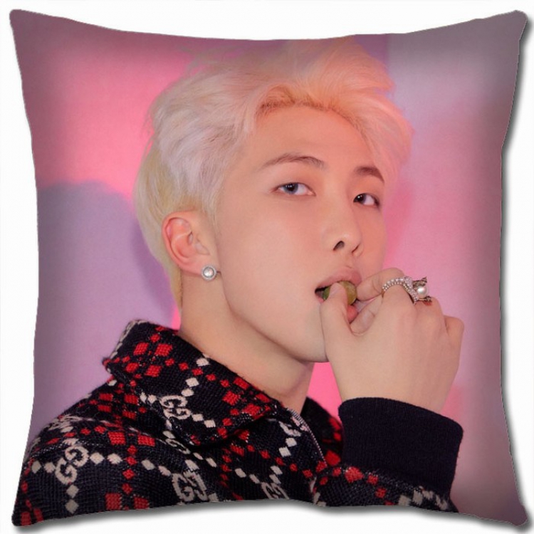 BTS Double-sided full color Pillow Cushion 45X45CM BS-391 NO FILLING
