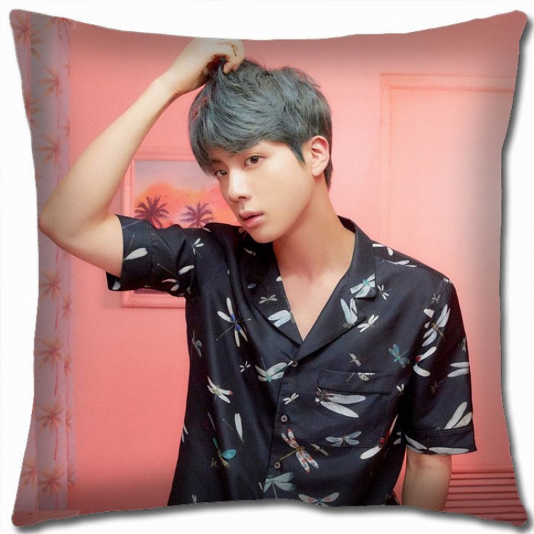 BTS Double-sided full color Pillow Cushion 45X45CM BS-392 NO FILLING
