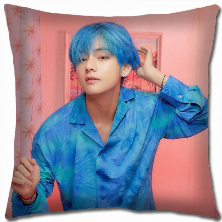 BTS Double-sided full color Pillow Cushion 45X45CM BS-394 NO FILLING