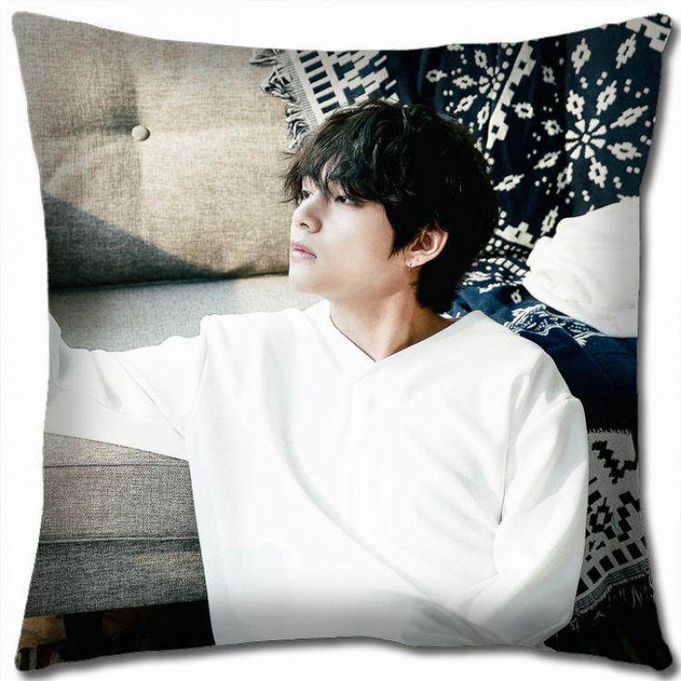 BTS Double-sided full color Pillow Cushion 45X45CM BS-399 NO FILLING