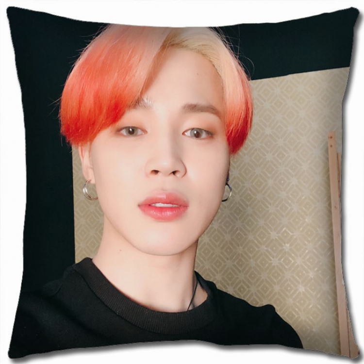 BTS Double-sided full color Pillow Cushion 45X45CM BS-409 NO FILLING