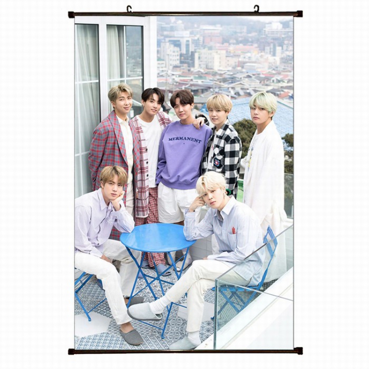 BTS Plastic pole cloth painting Wall Scroll 60X90CM preorder 3 days BS-286 NO FILLING
