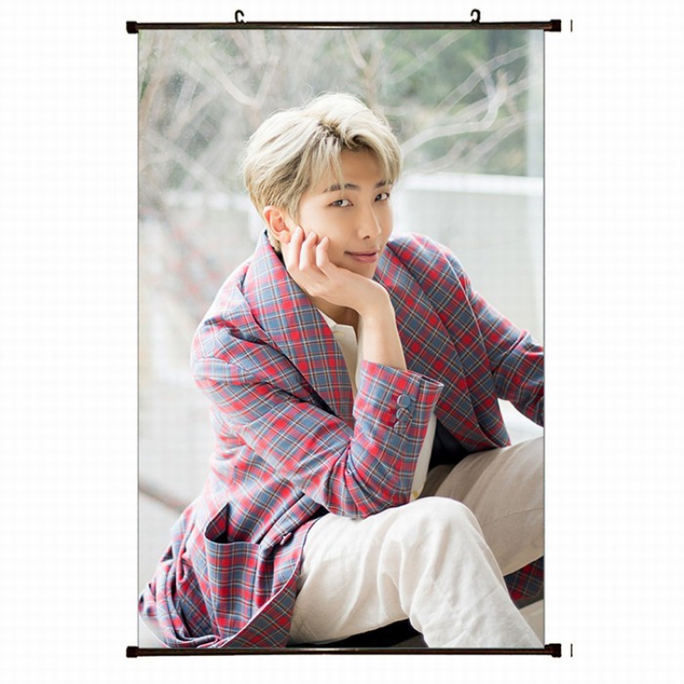 BTS Plastic pole cloth painting Wall Scroll 60X90CM preorder 3 days BS-307 NO FILLING