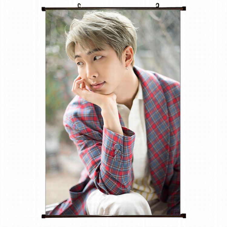 BTS Plastic pole cloth painting Wall Scroll 60X90CM preorder 3 days BS-308 NO FILLING